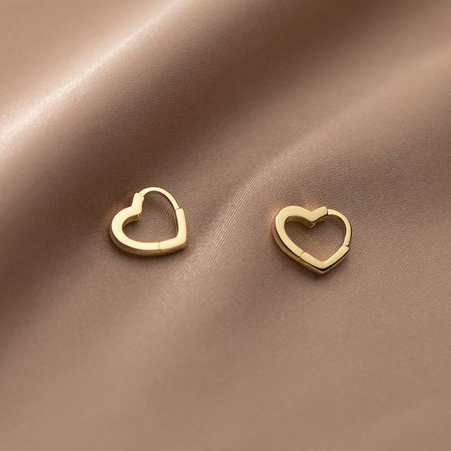 Heart Sterling Silver Earring