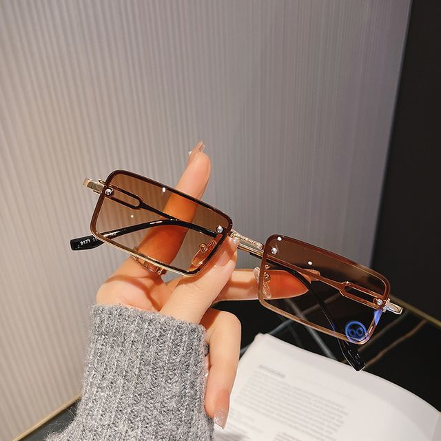 Sunglasses Alloy Rectangle