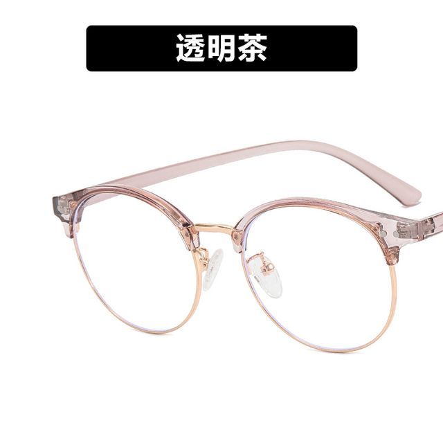 Glasses Filtering Light Round Blue