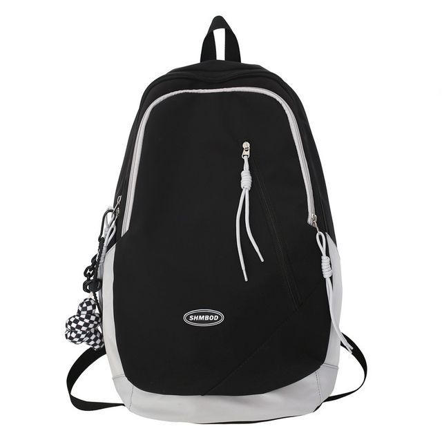 Logo Two-Tone Backpack Nylon