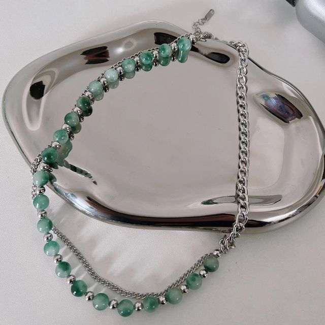 Beaded Necklace Chain