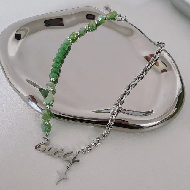 Beaded Necklace Chain