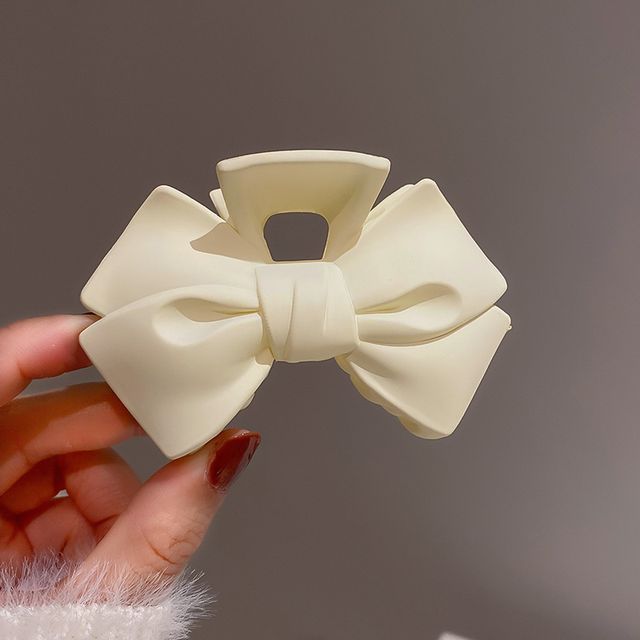 Bow Acrylic Hair Clamp