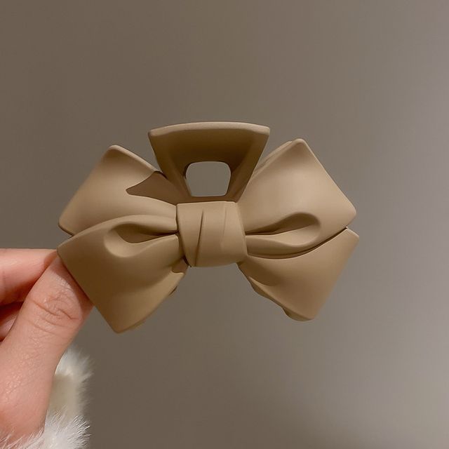 Bow Acrylic Hair Clamp