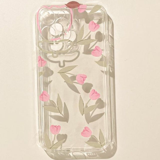 Tulip Transparent Phone Case