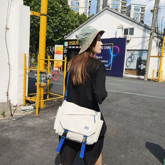 Bag Nylon Buckled Crossbody