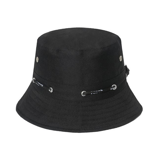 Camouflage Hat Print Plain Bucket /