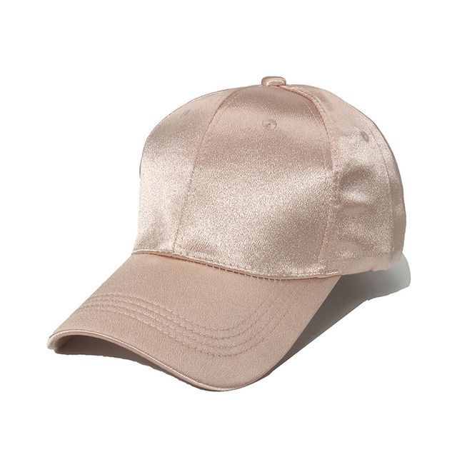 Baseball Cap Satin Plain