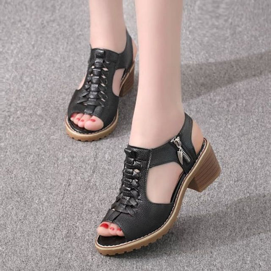 Block-Heel Sandals