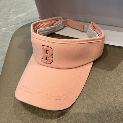 Letter B Visor Hat