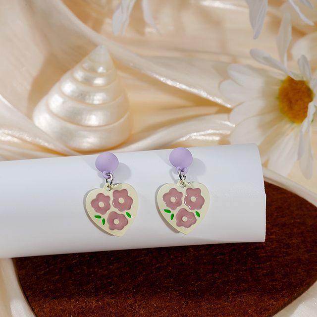 Flower Stud Earring / Drop Earring