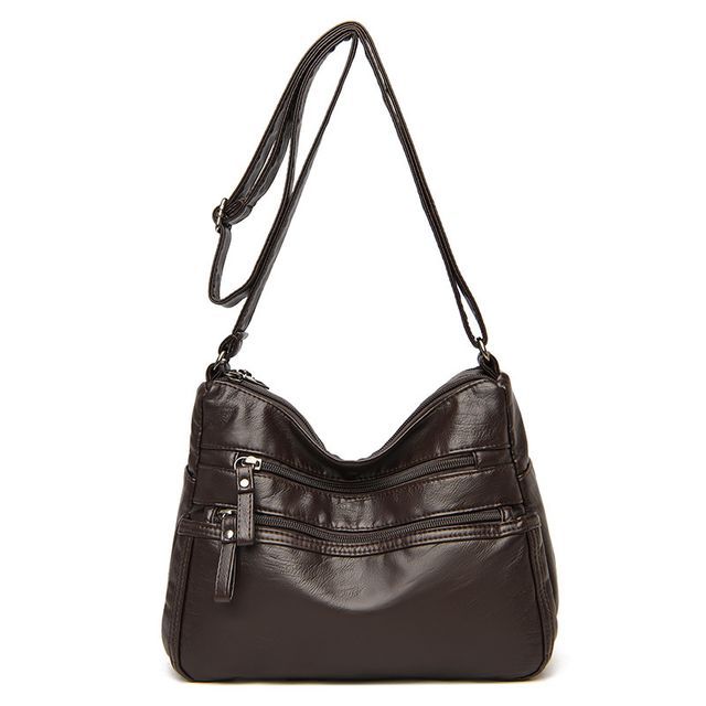 Faux Crossbody Leather Bag