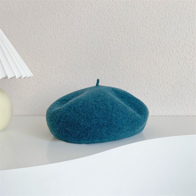 Plain Wool Beret