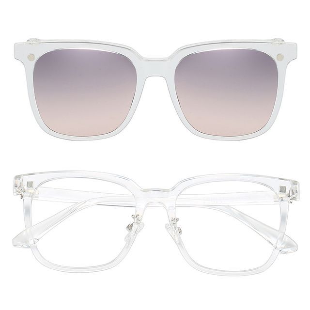 On Square Magnetic with Glasses Sunglasses Snap