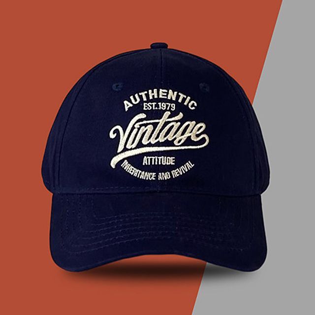 Cap Embroidered Lettering Baseball