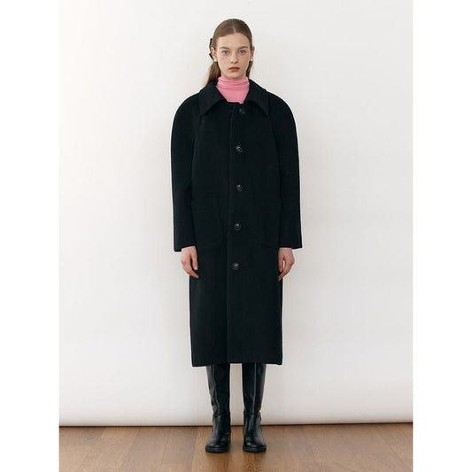 Woolen Mac Coat (Black)