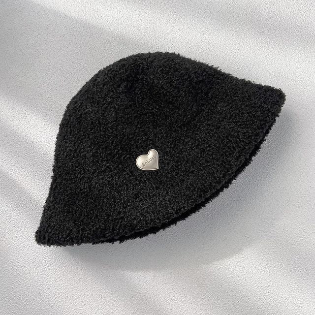 Bucket Plain Chenille Hat