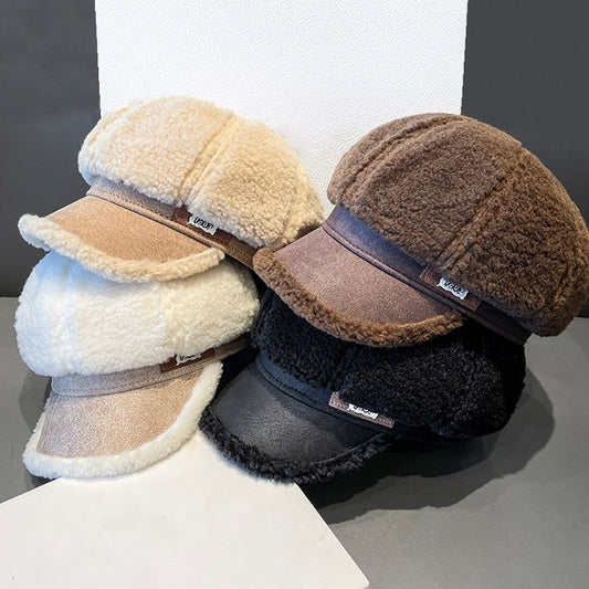 Fleece Cap Newsboy