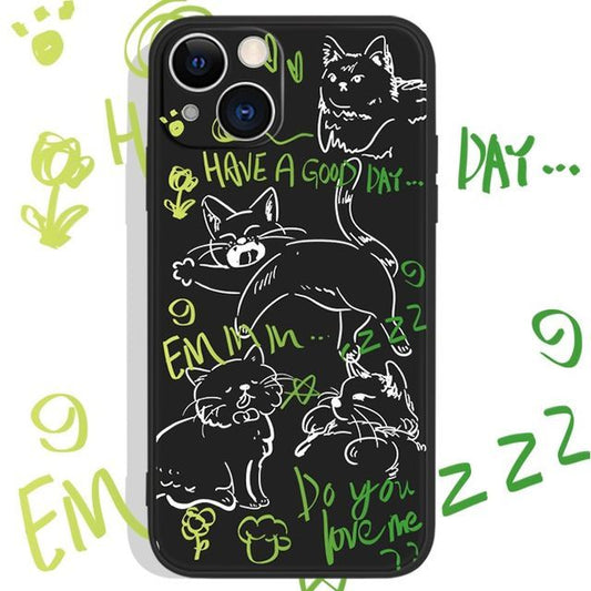 Case Print Phone Cat