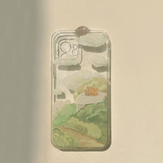 Phone Transparent Scenery Case