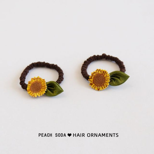 Sunflower Hair Tie