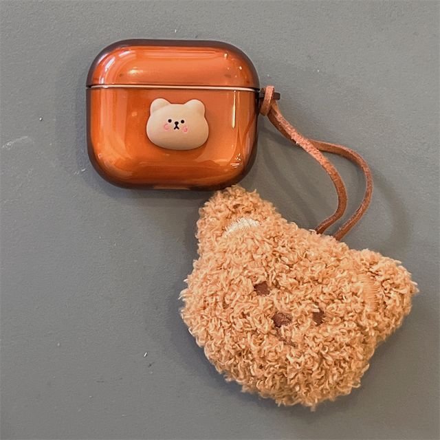 Bear Chenille AirPods / Pro Earphone Case Skin