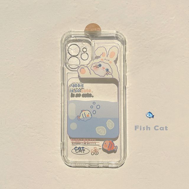 Phone Rabbit Transparent Case