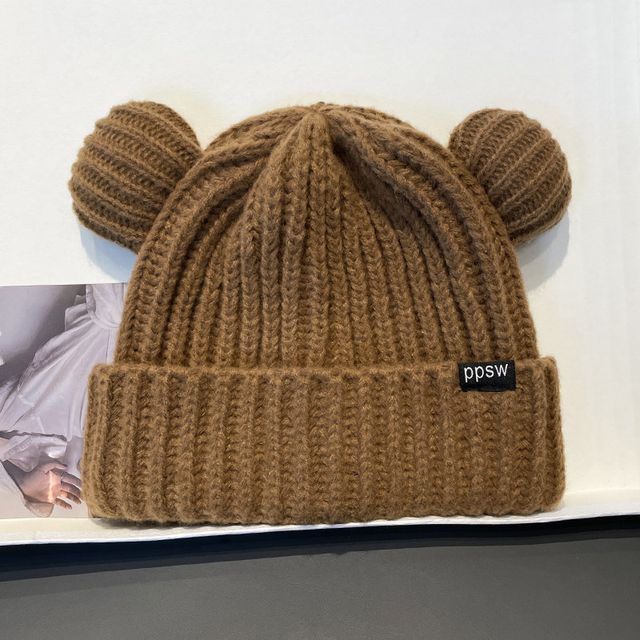 Bear Beanie Knit Ear