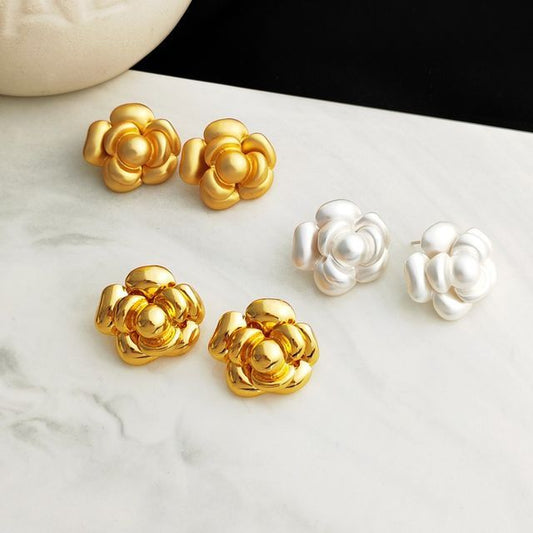 Flower Alloy Earring