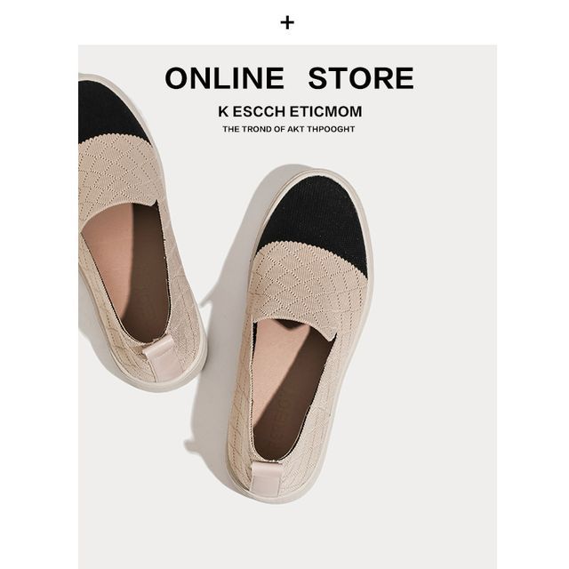 Slip-Ons Flat Knit