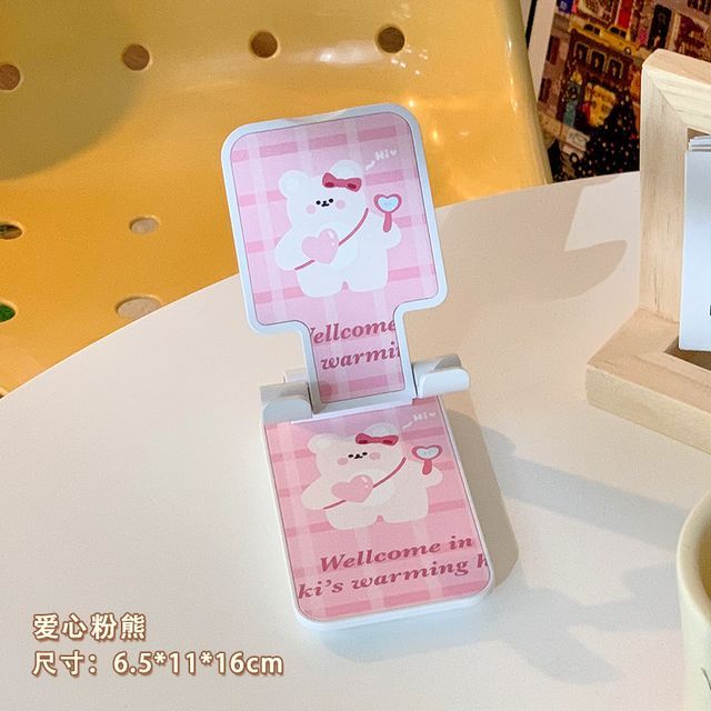 Print Foldable Desktop Phone Stand (various designs)