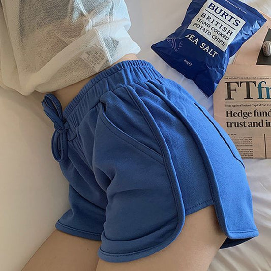 Waist High Plain Shorts