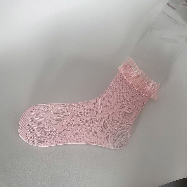 Lace Crew Socks