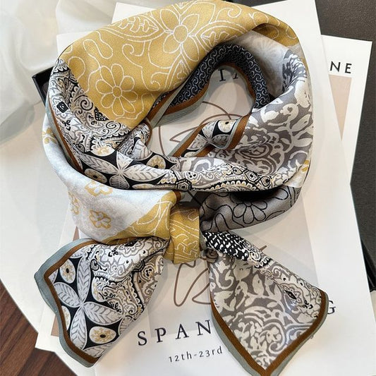 Silk Scarf Print