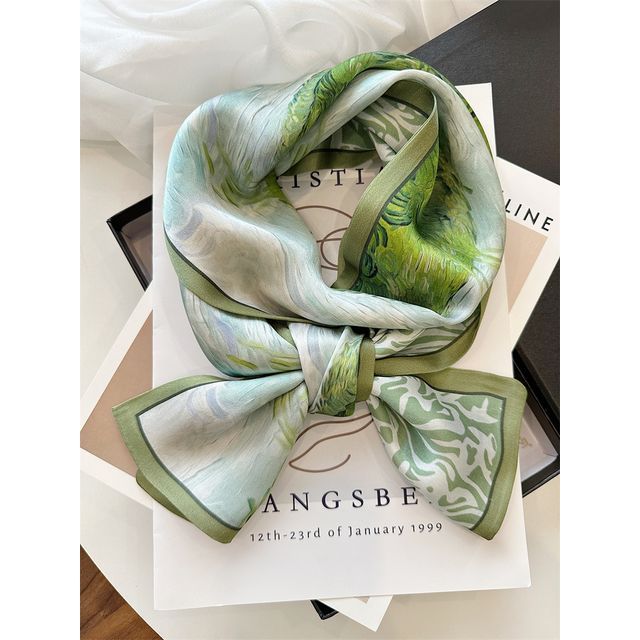 Scarf Print Silk