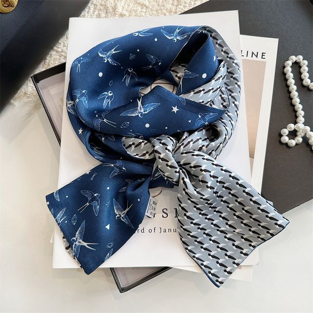 Scarf Print Silk