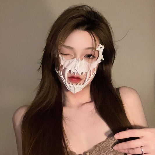 Halloween Plastic Party Face Mask