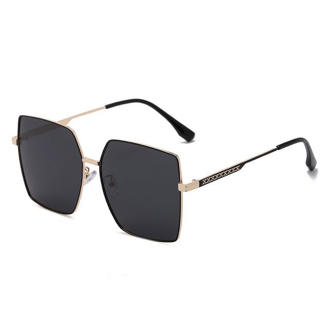 Square Metal Frame Sunglasses