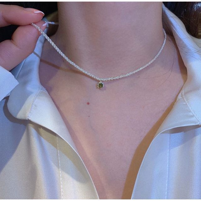 Choker Pendant Rhinestone Alloy
