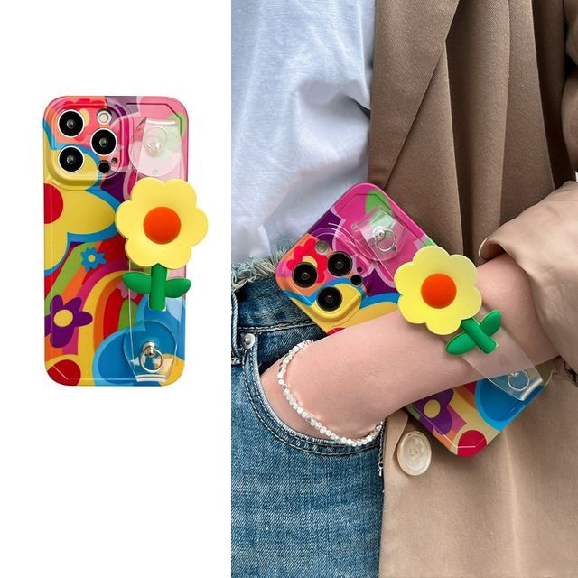 Phone Print Case Flower