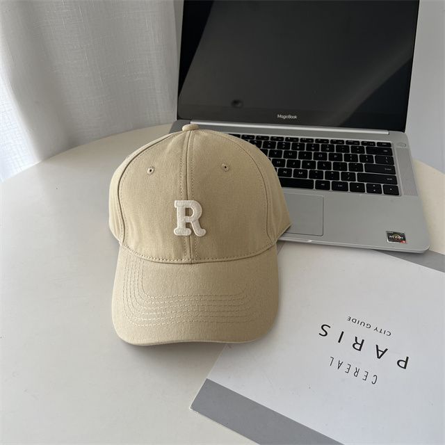Lettering Baseball Cap Embroidered