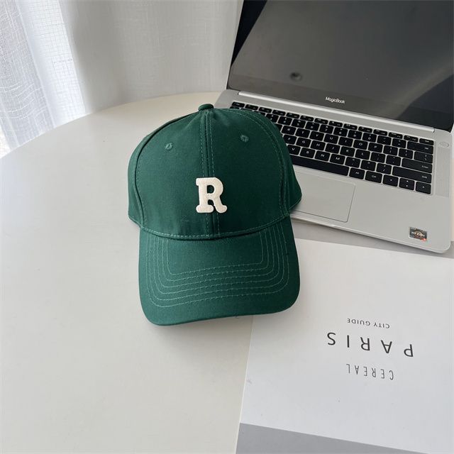 Lettering Baseball Cap Embroidered