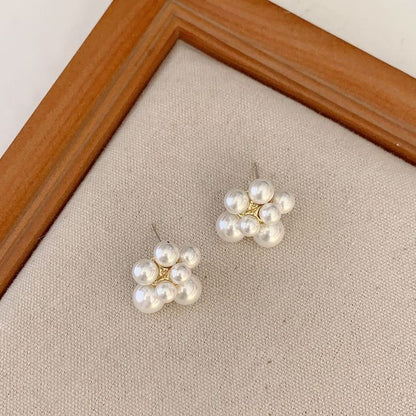 Faux Pearl Alloy Earring (various designs)