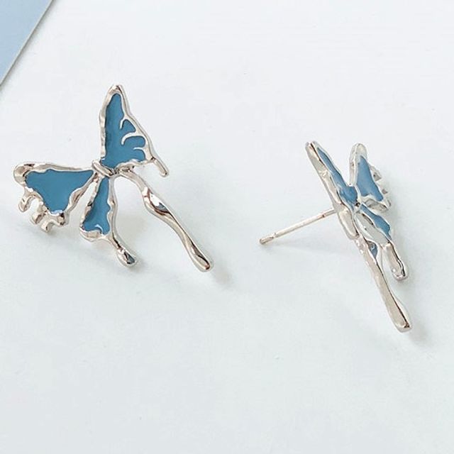 / Butterfly Earring Clip-On Stud
