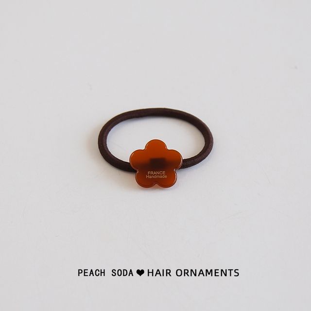 Floral Acetate Hair Tie