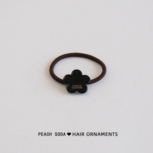 Floral Acetate Hair Tie