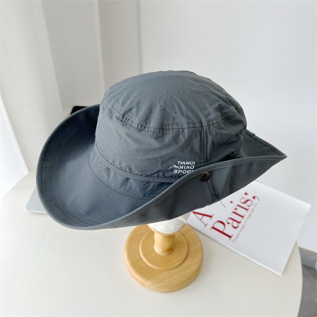 Sun Hat Lettering Embroidered