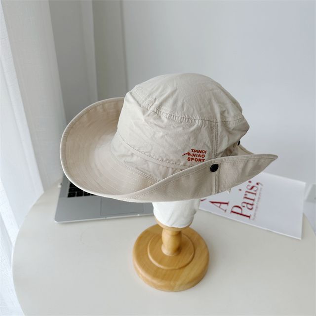 Sun Hat Lettering Embroidered