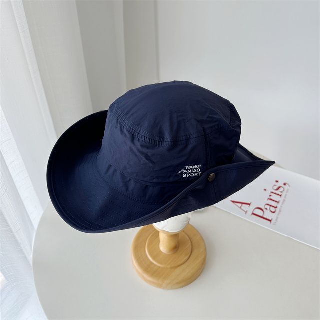 Sun Hat Lettering Embroidered