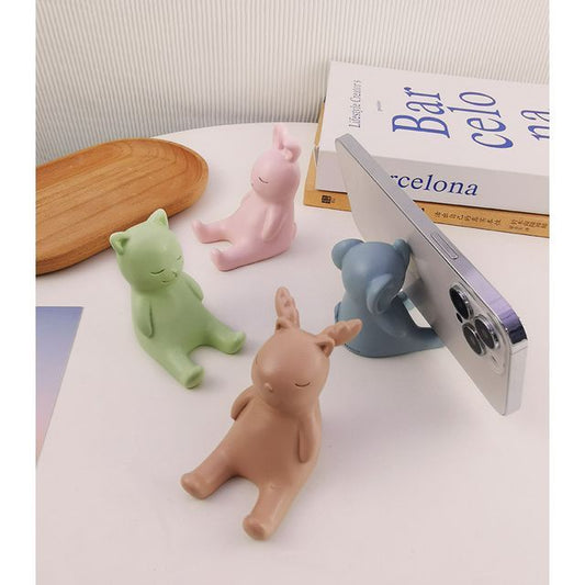 Animal Resin Desktop Phone Stand